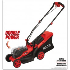 YATO Masina de tuns iarba 340mm, compatibila cu ac..